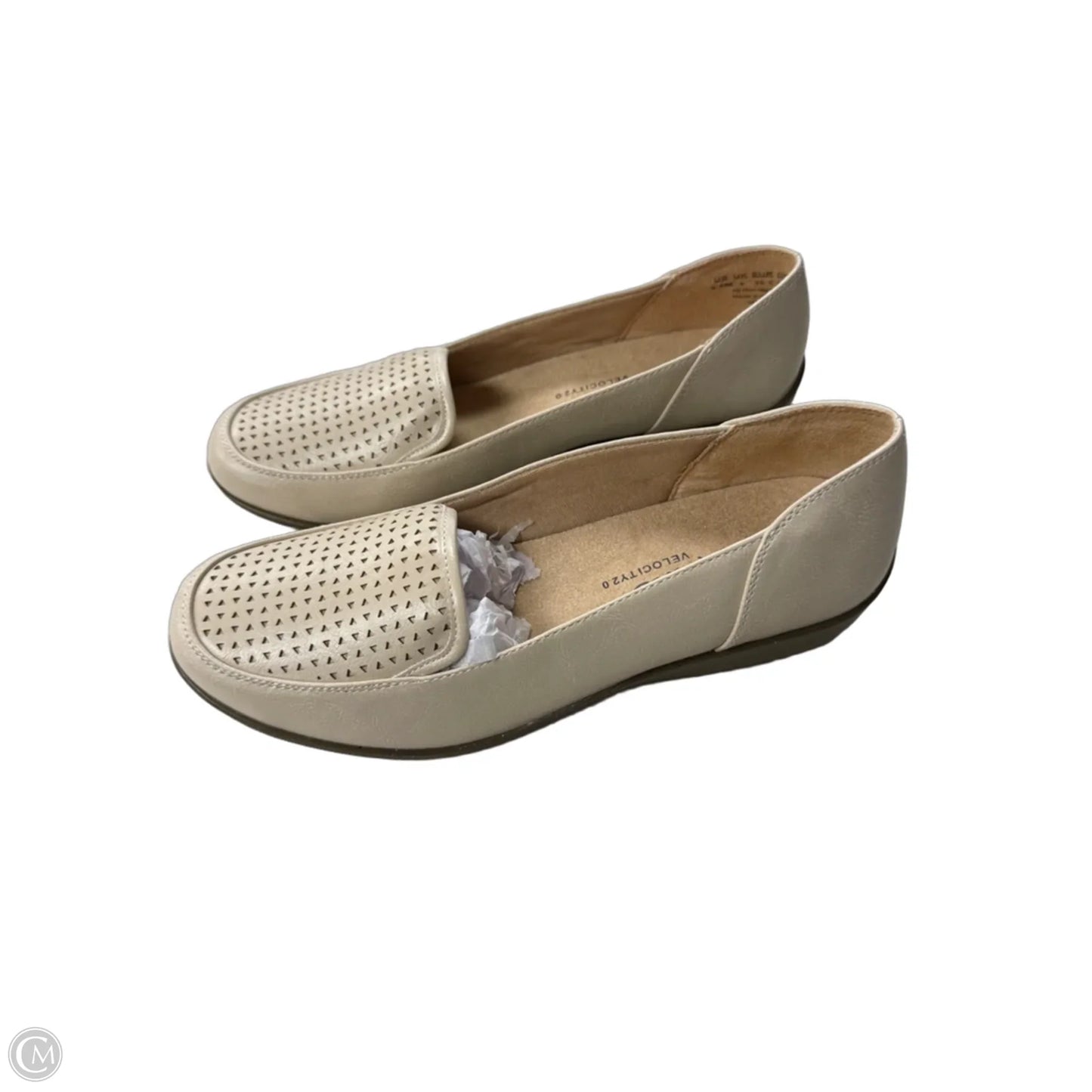 Shoes Heels Wedge By Life Stride In Tan, Size: 6.5