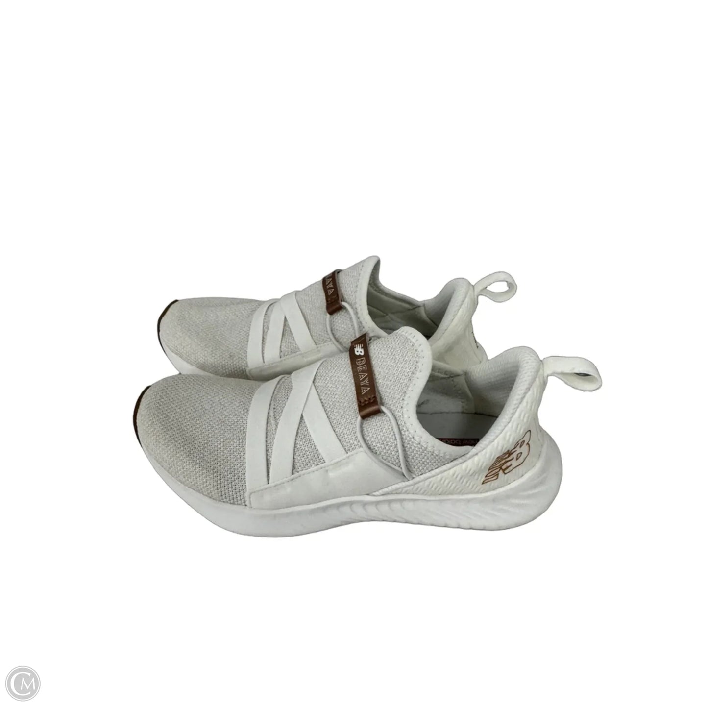 Shoes Athletic By New Balance In Cream, Size: 8.5