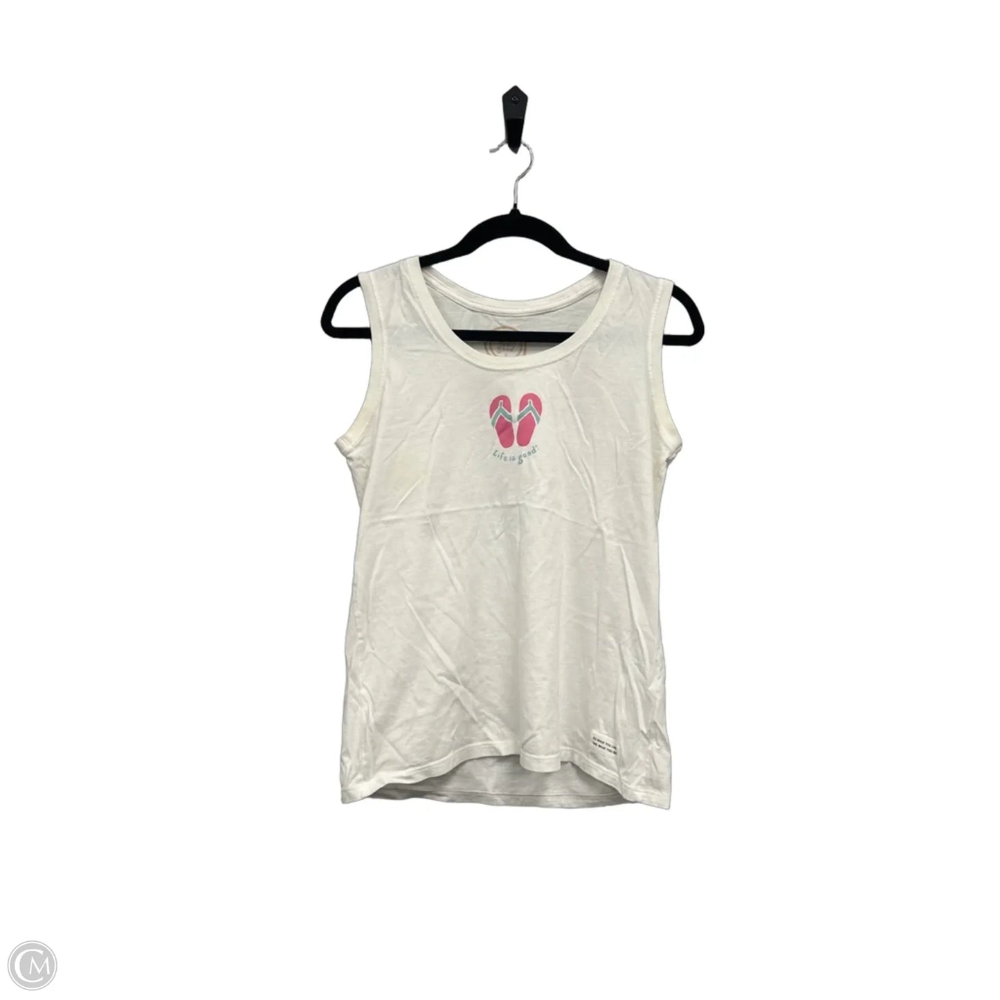 Tank Top By Life Is Good In Cream, Size: M