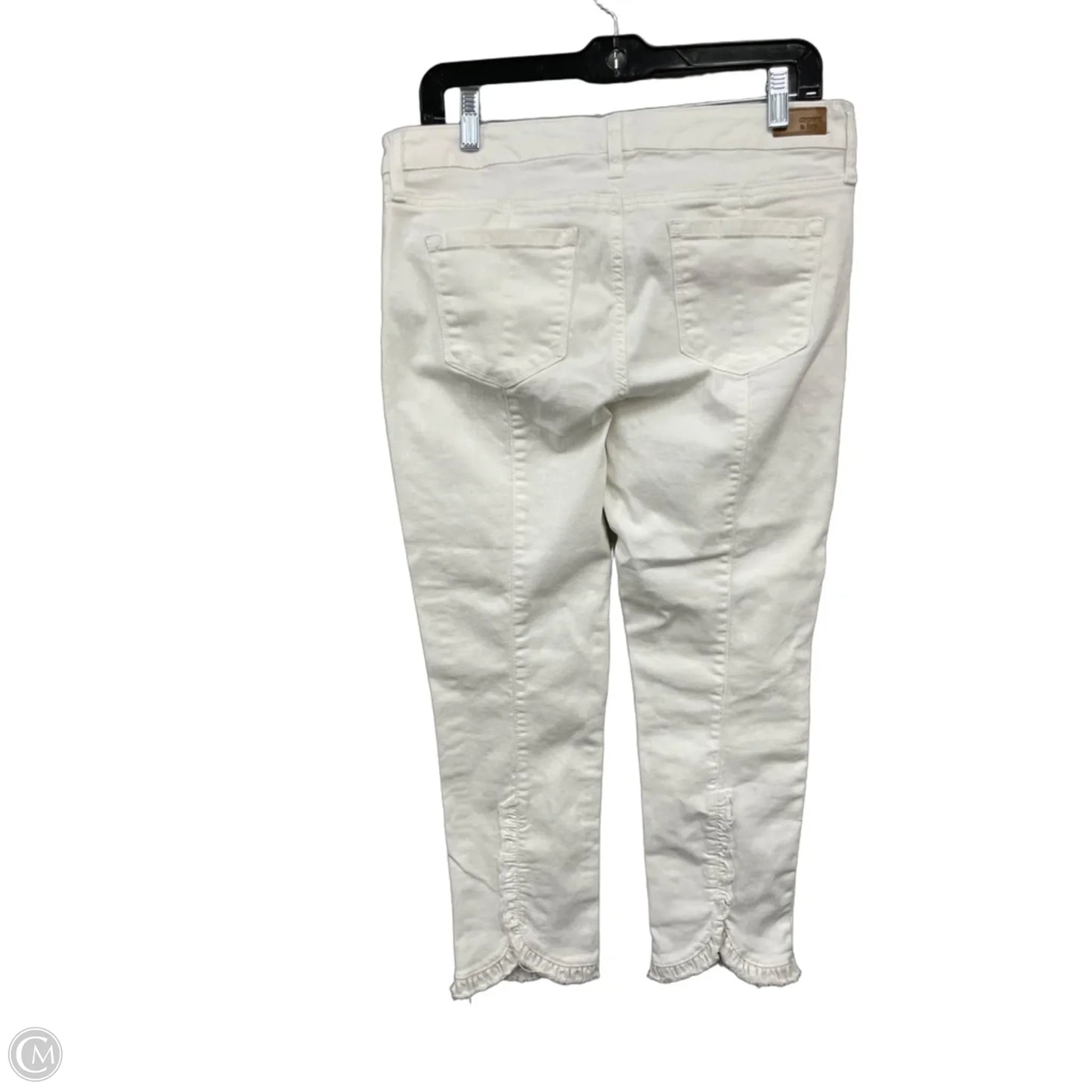 Jeans Skinny By Crown And Ivy In White, Size: 10