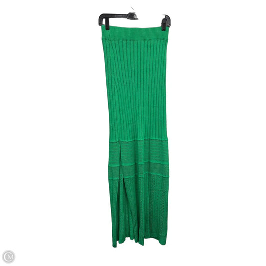 Skirt Maxi By Cmb In Green, Size: S