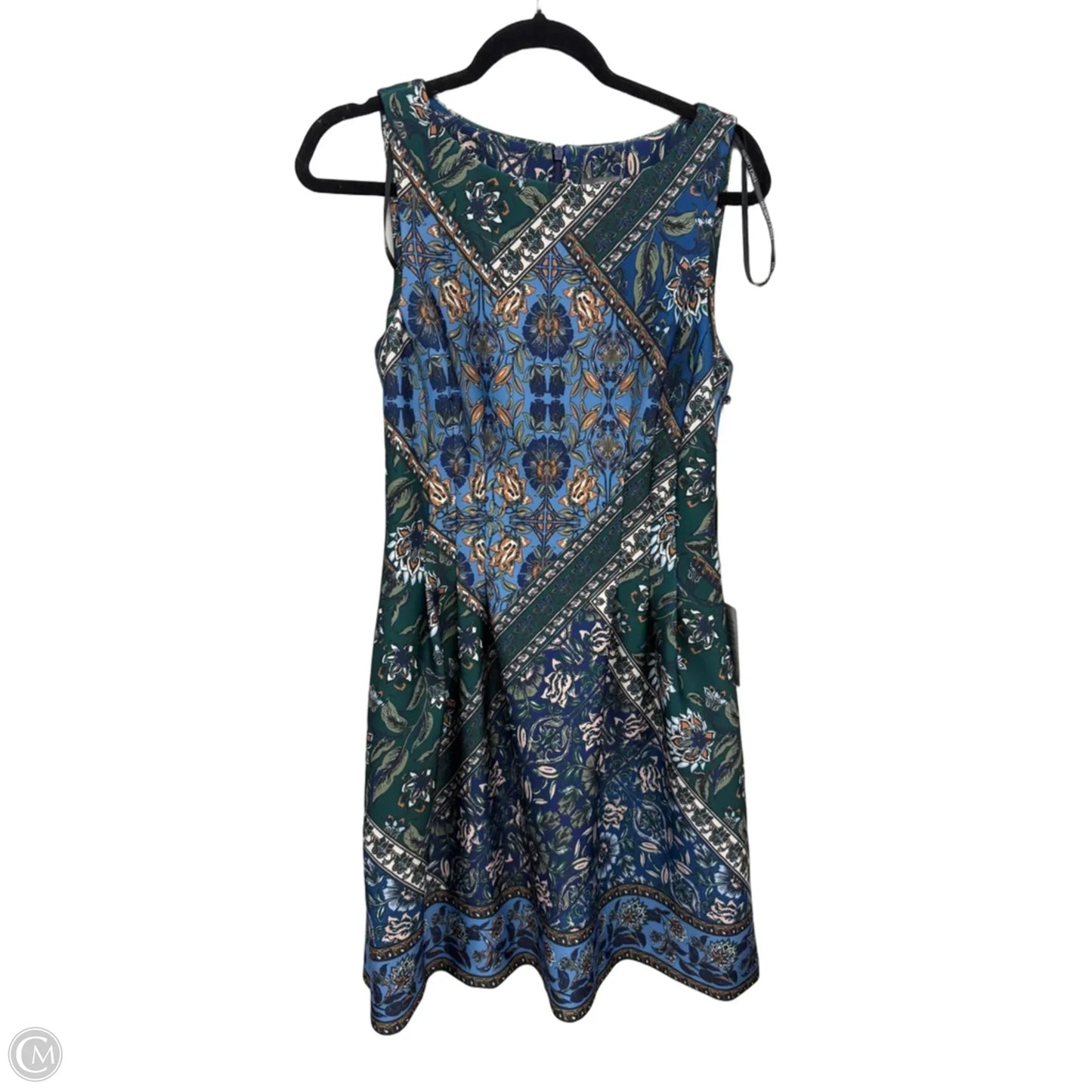 Dress Casual Short By Vince Camuto In Blue & Green, Size: 8