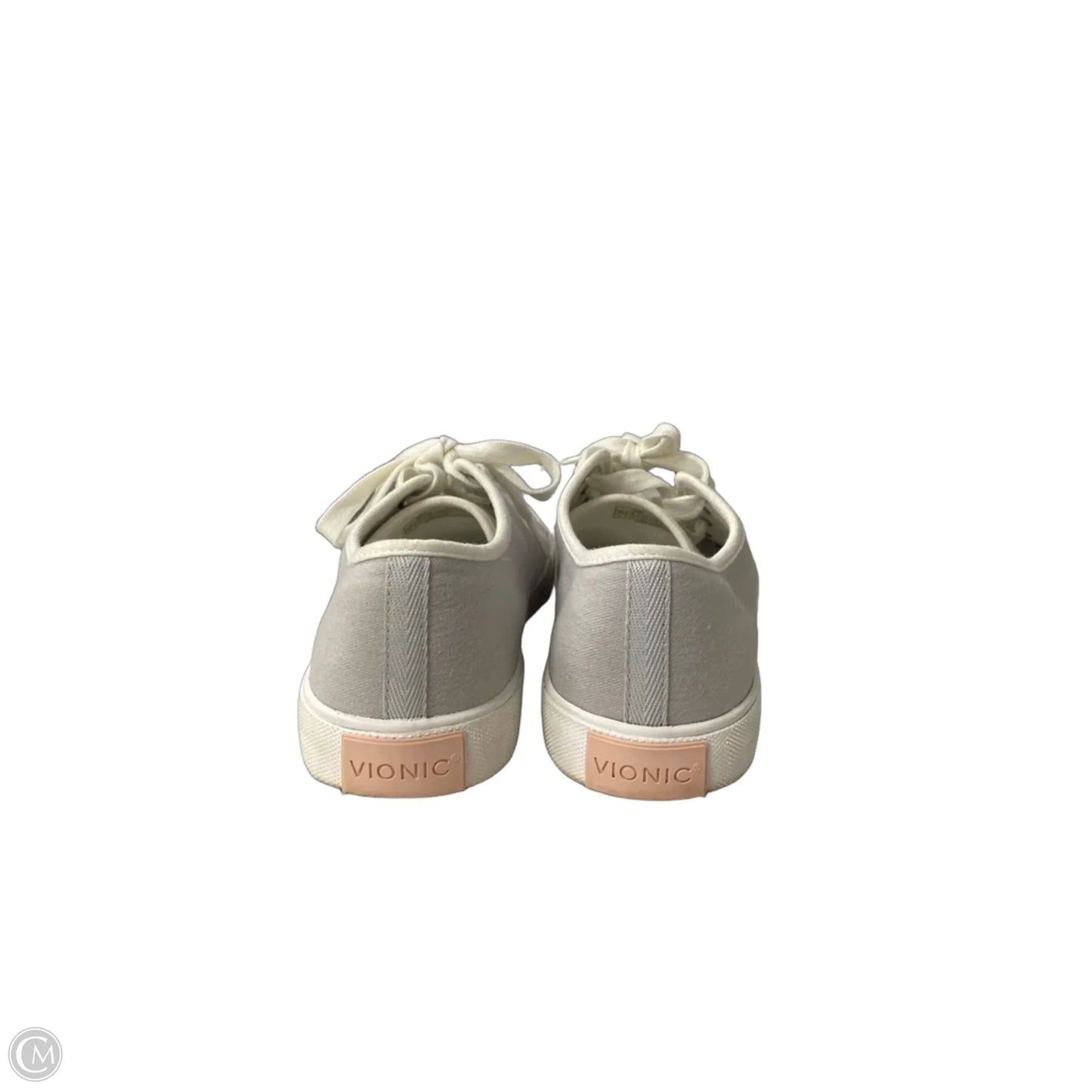 Shoes Sneakers By Vionic In Grey & White, Size: 8
