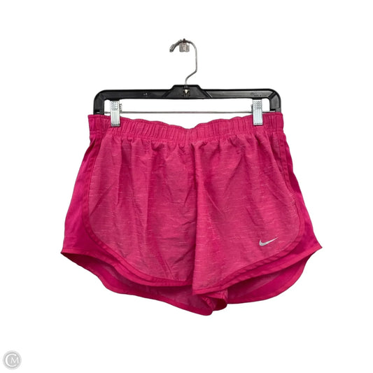 Athletic Shorts By Nike Apparel In Pink, Size: L