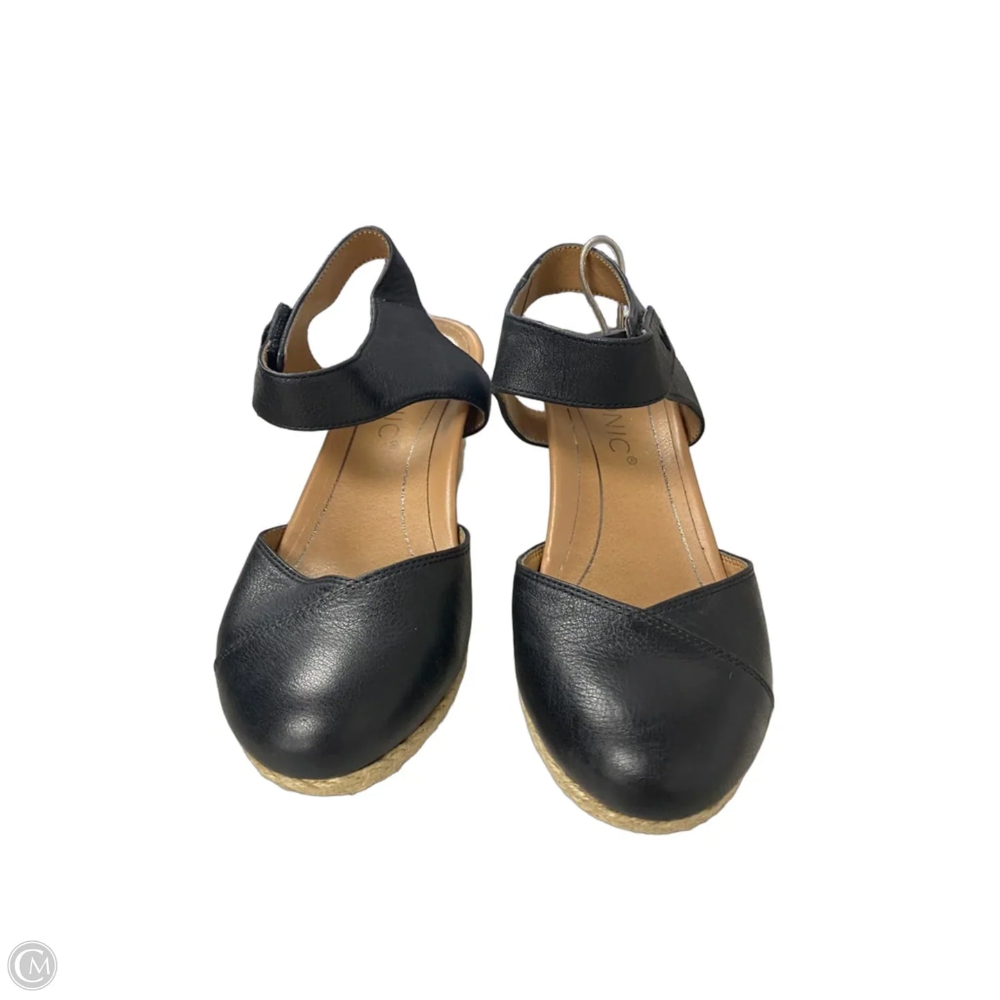 Shoes Heels Wedge By Vionic In Black, Size: 5