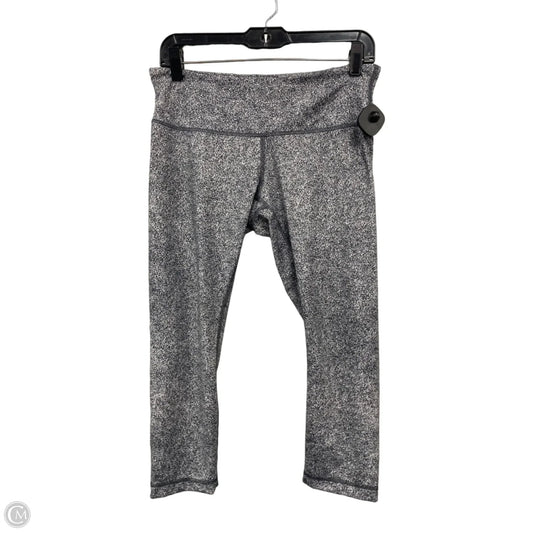 Athletic Leggings By Lululemon In Black & White, Size: 8