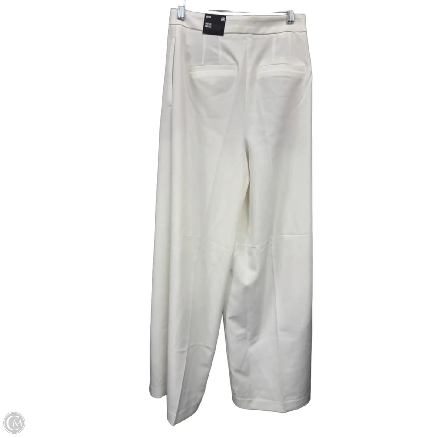 Pants Wide Leg By Express In White, Size: 6