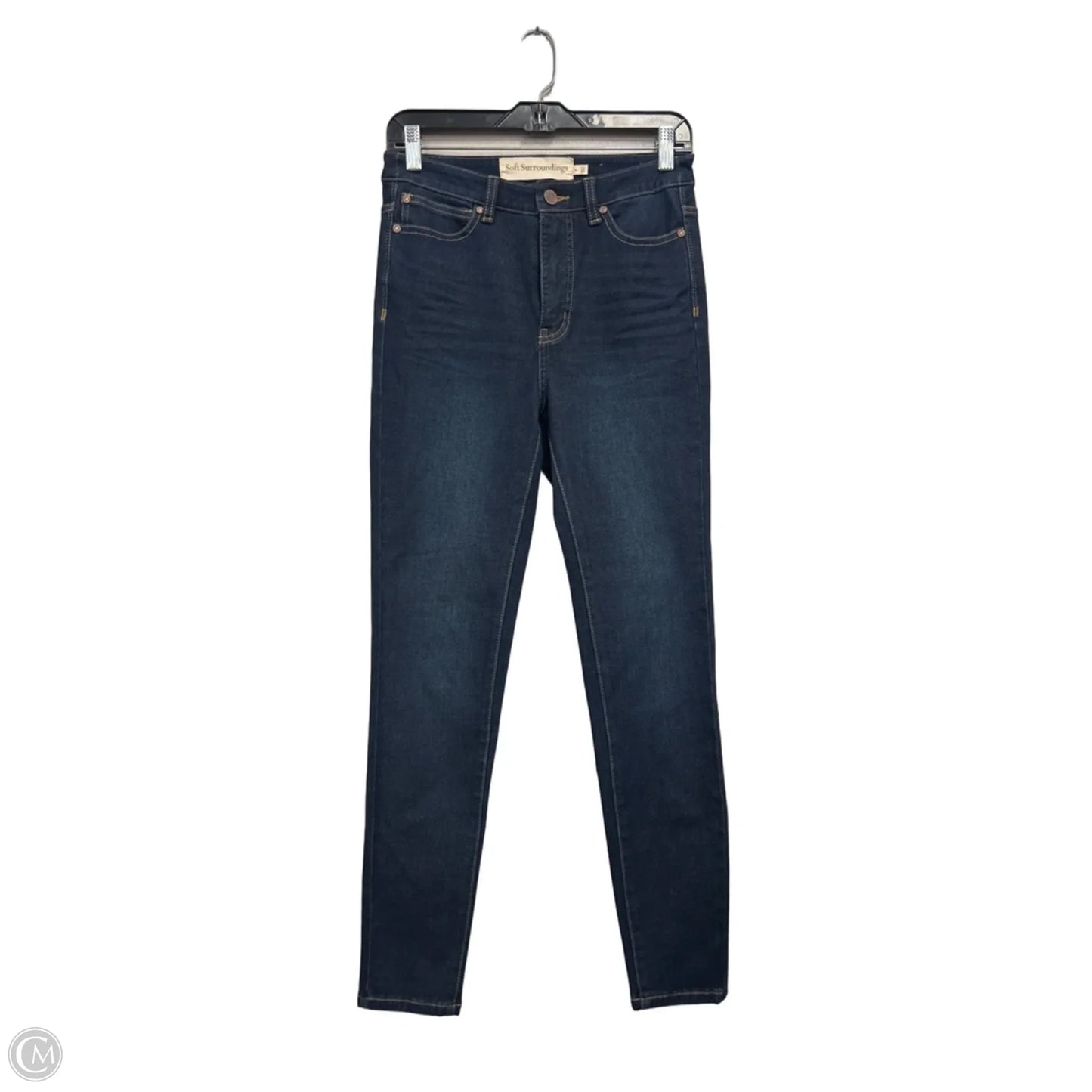 Jeans Skinny By Soft Surroundings In Blue, Size: 2