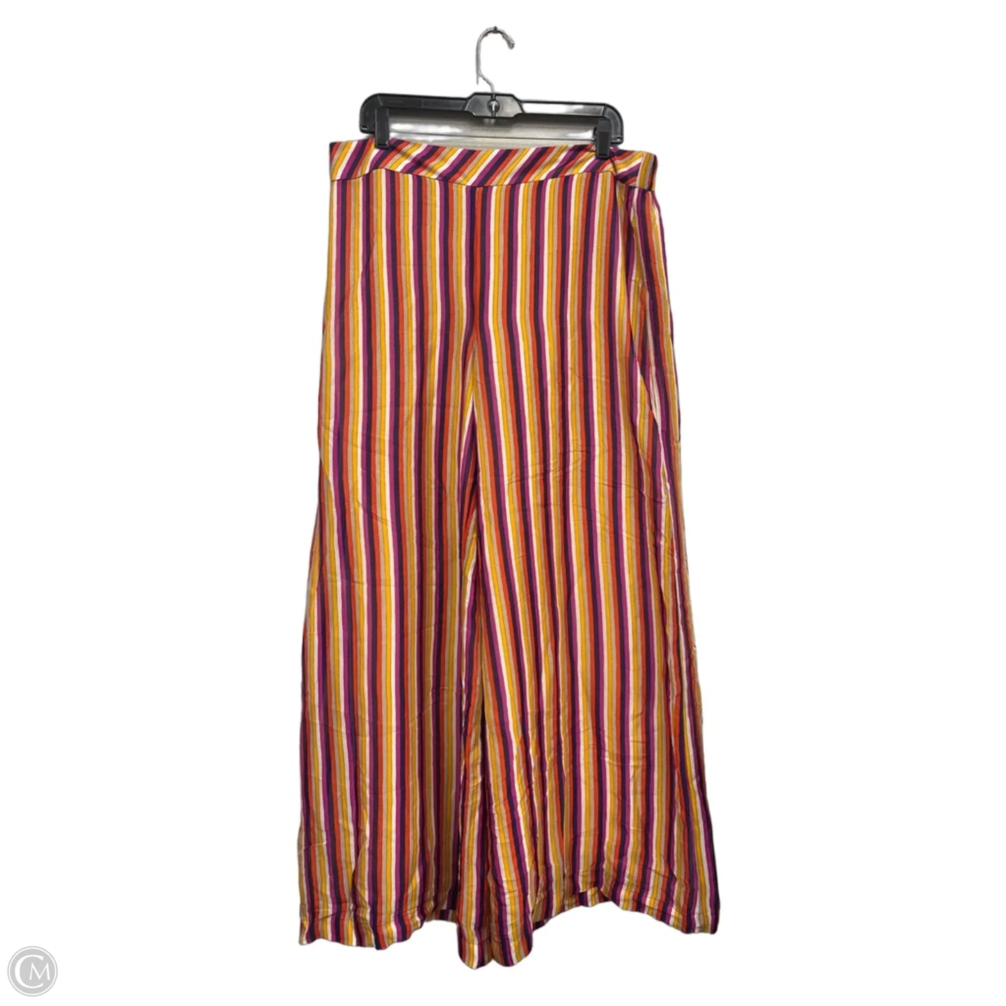 Pants Wide Leg By Trina Turk In Orange & Purple, Size: L