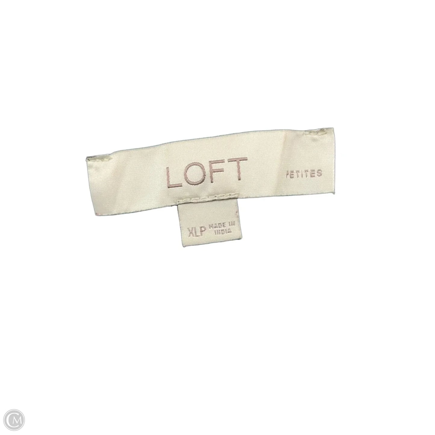 Top Long Sleeve By Loft In Green, Size: Xlp