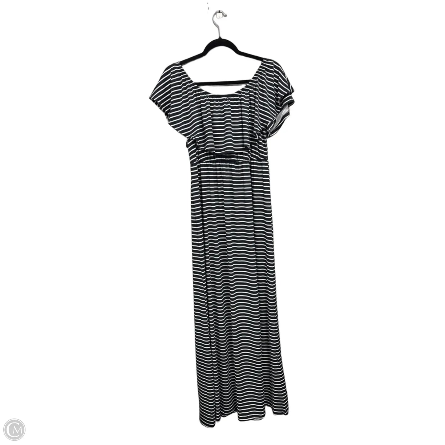 Dress Casual Maxi By Mary Square In Black & White, Size: L