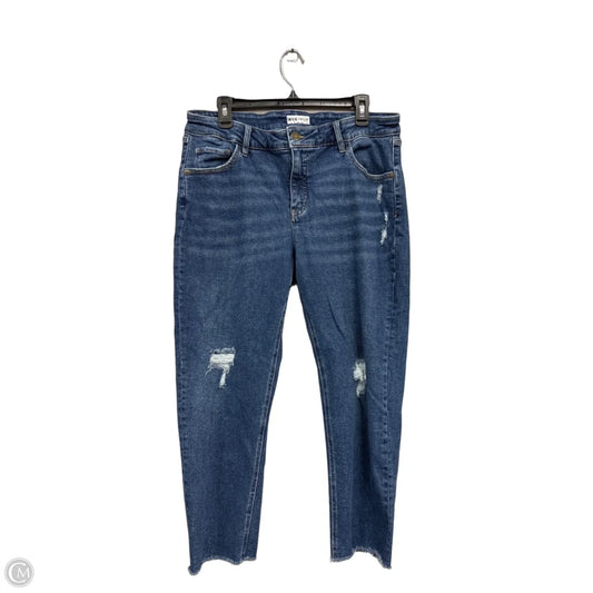 Jeans Straight By Ava & Viv In Blue, Size: 14