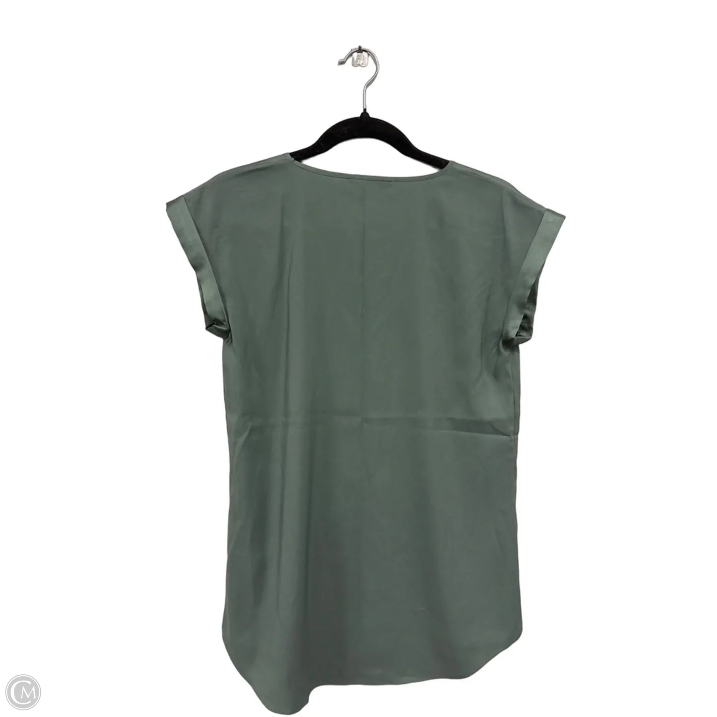 Top Short Sleeve By Express In Green, Size: S
