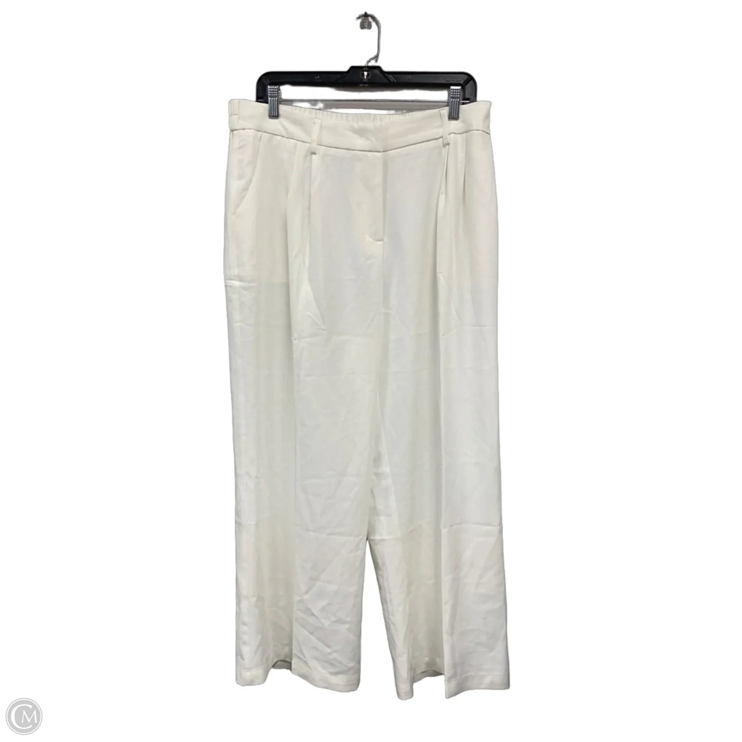 Pants Wide Leg By Clothes Mentor In Cream, Size: Xl