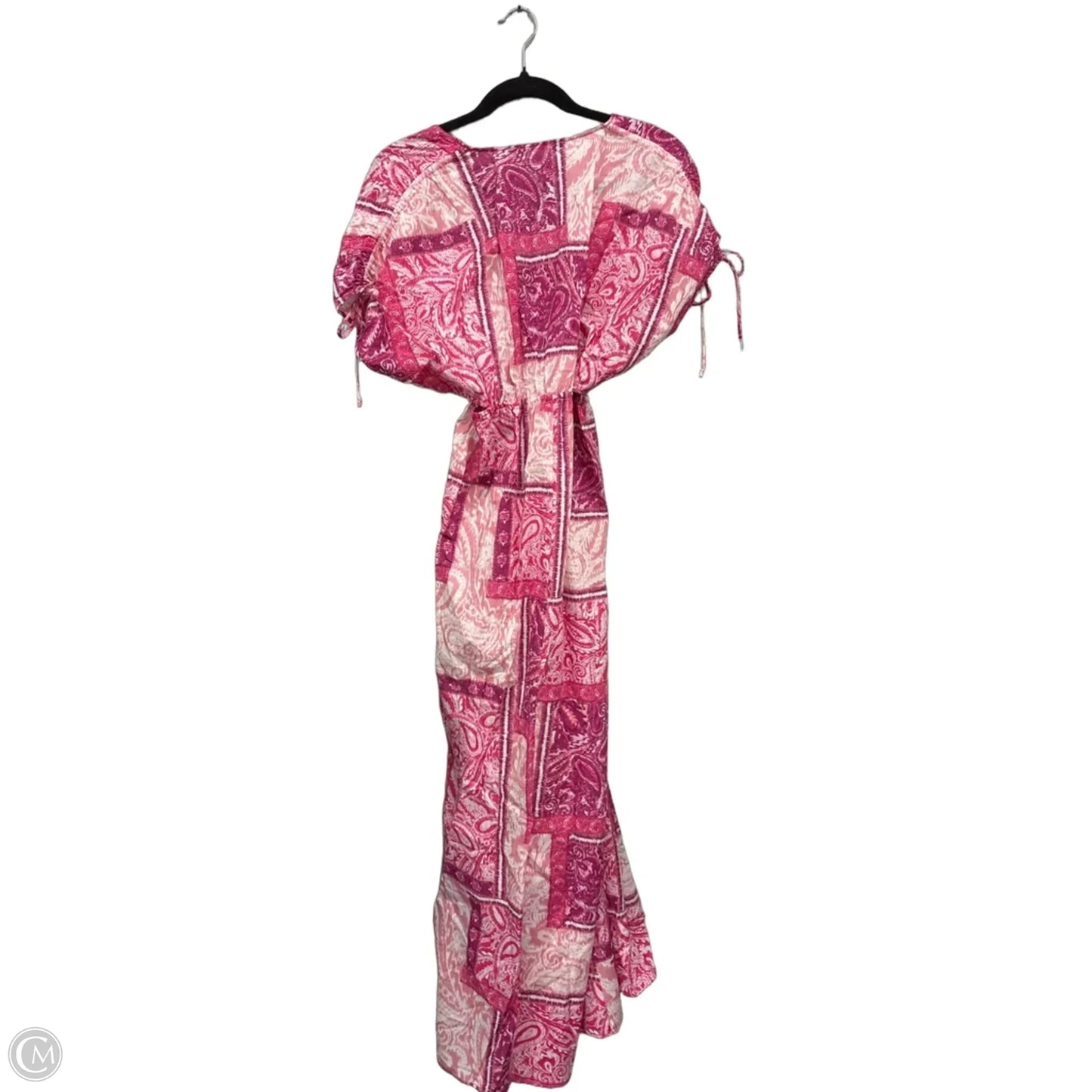 Dress Casual Maxi By Zara In Pink & Purple, Size: Xs