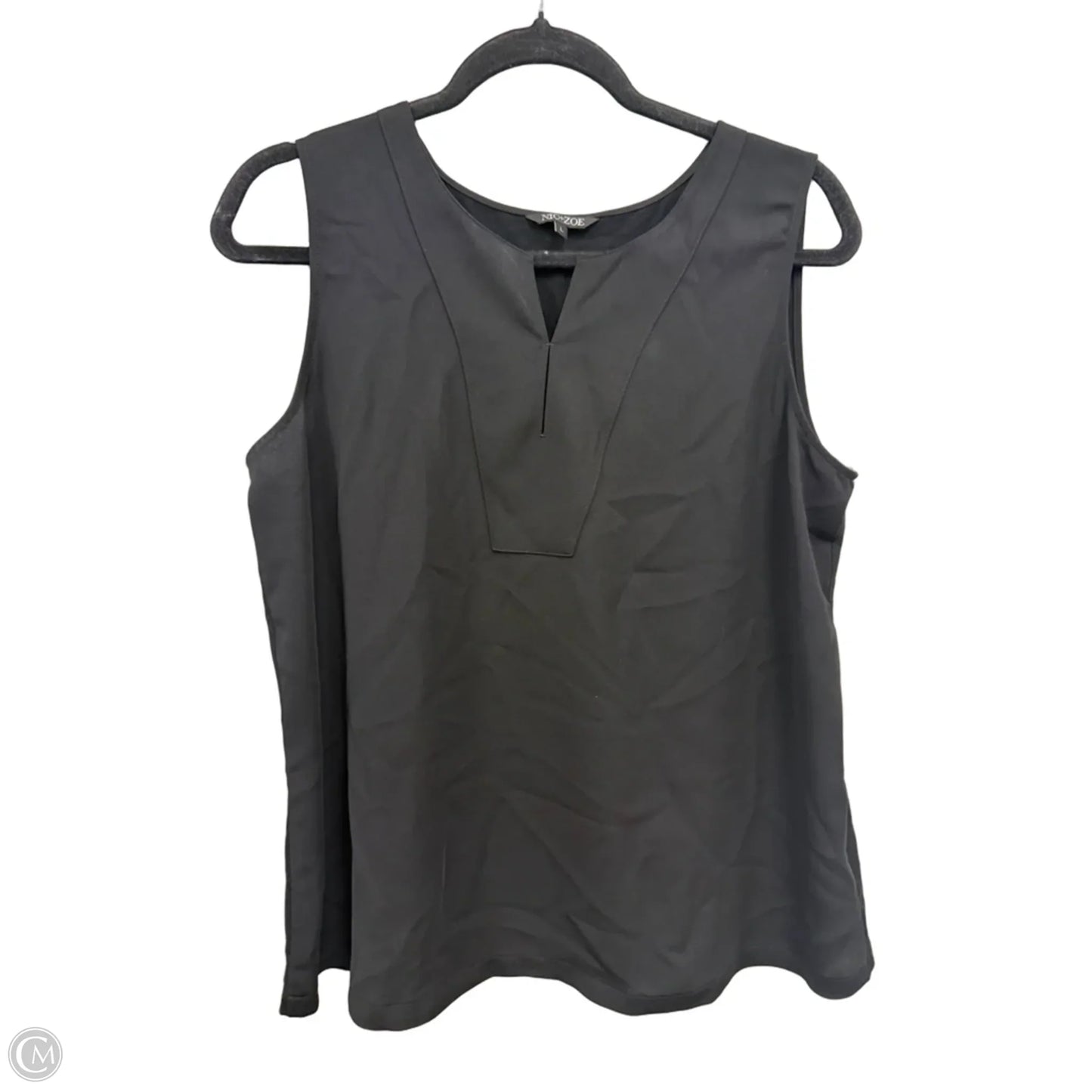 Top Sleeveless By Nic + Zoe In Black, Size: L