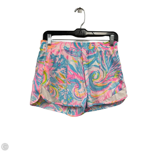 Shorts Designer By Lilly Pulitzer In Blue & Pink, Size: S