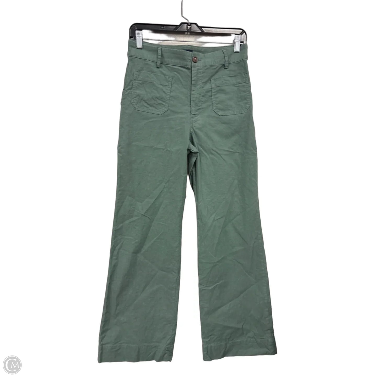 Pants Wide Leg By J. Crew In Green, Size: 4