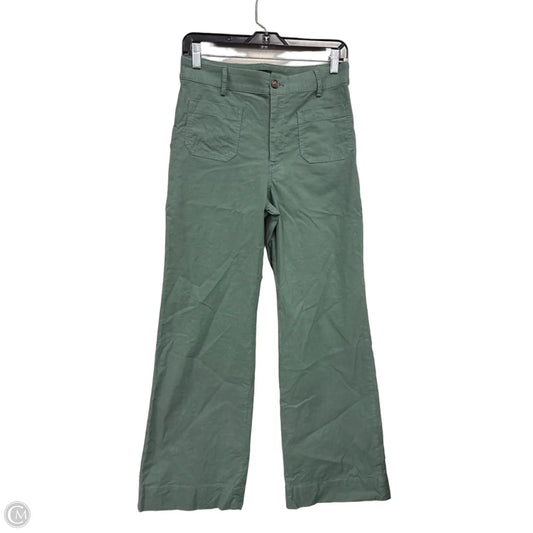 Pants Wide Leg By J. Crew In Green, Size: 4