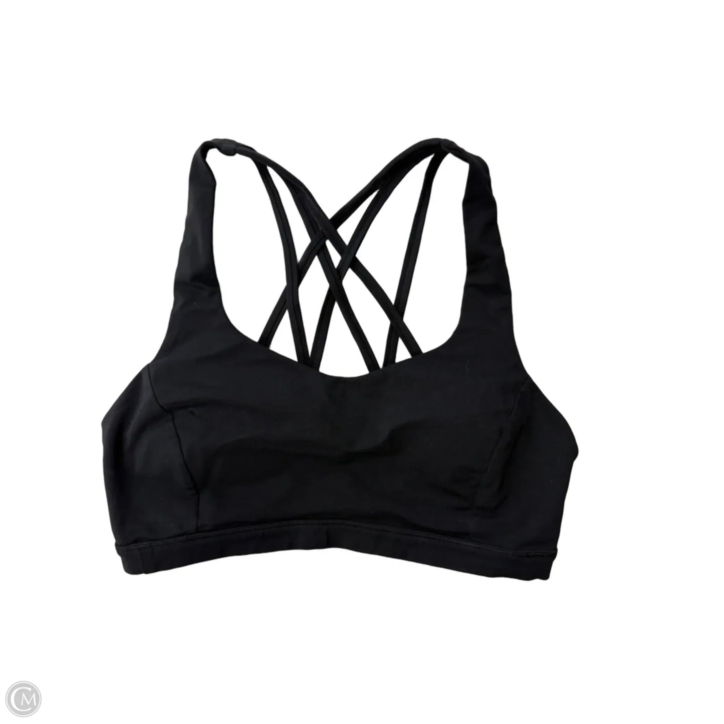 Athletic Bra By Lululemon In Black, Size: 8