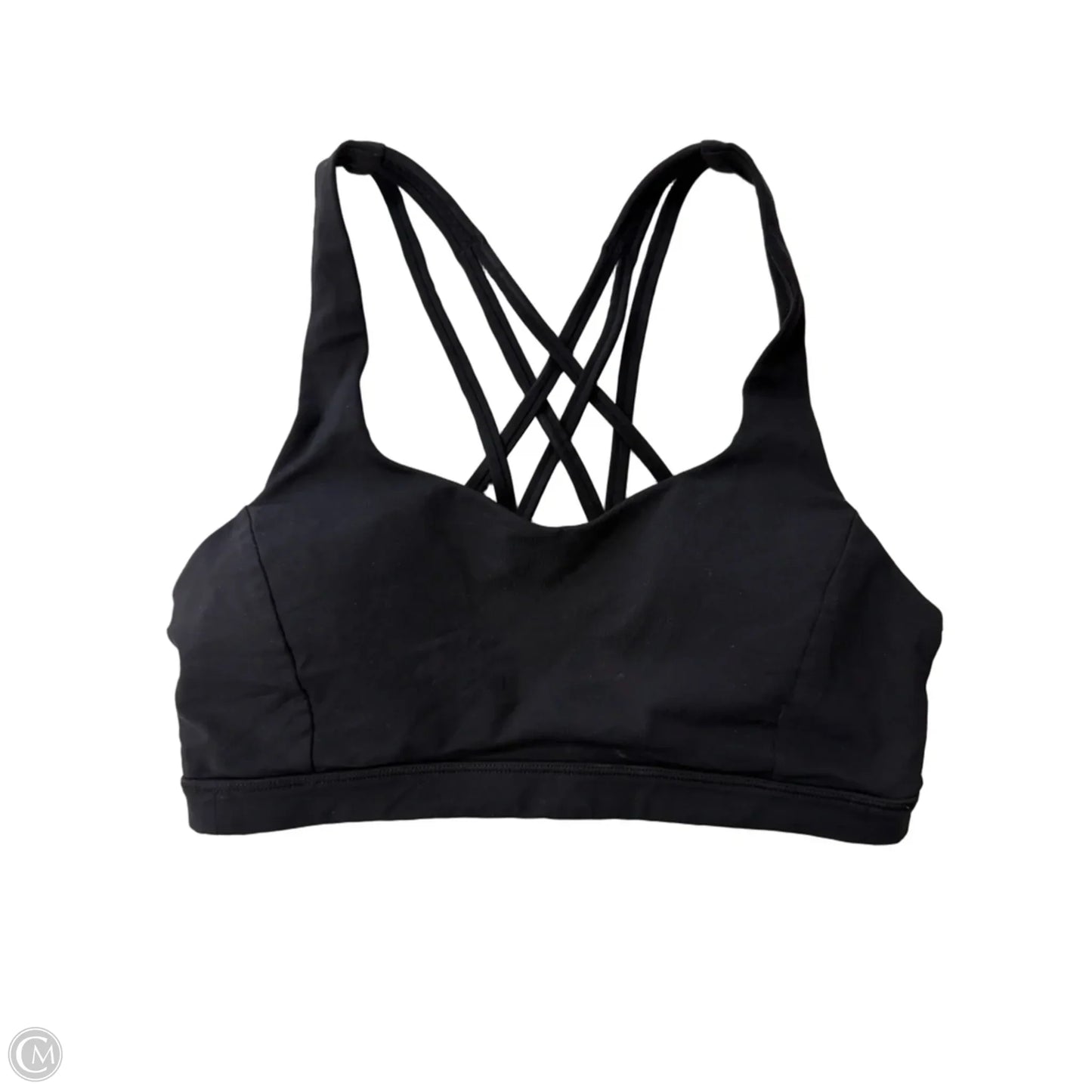 Athletic Bra By Lululemon In Black, Size: 8