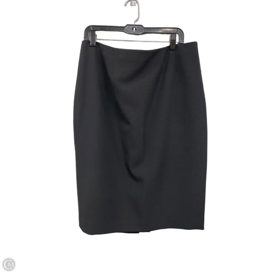 Skirt Midi By Kasper In Black, Size: 14