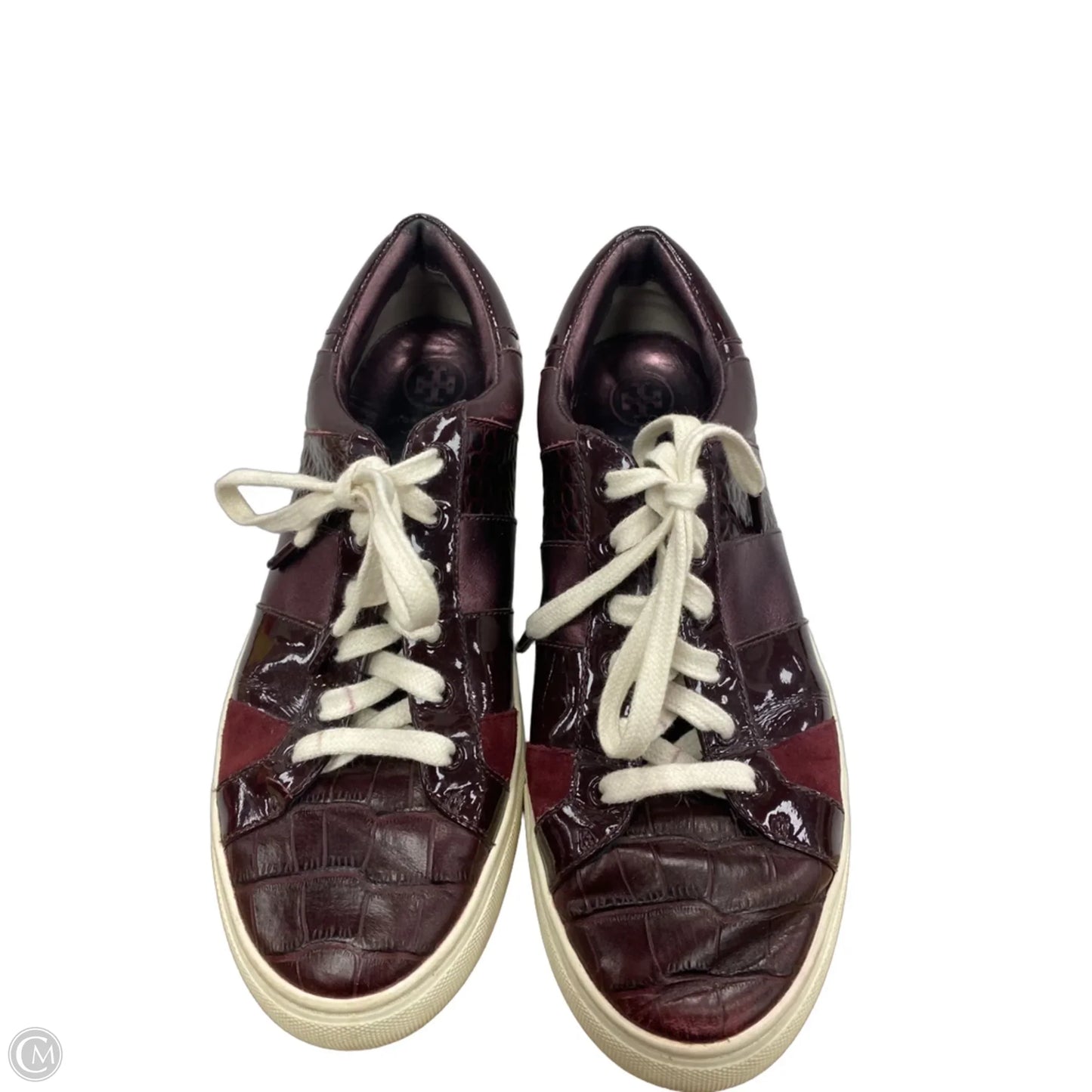 Shoes Designer By Tory Burch In Maroon, Size: 8