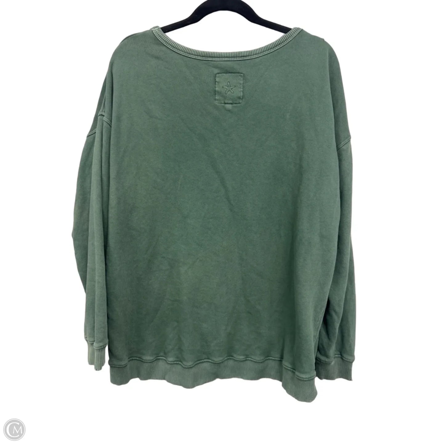 Sweatshirt Crewneck By Aerie In Green, Size: Xs