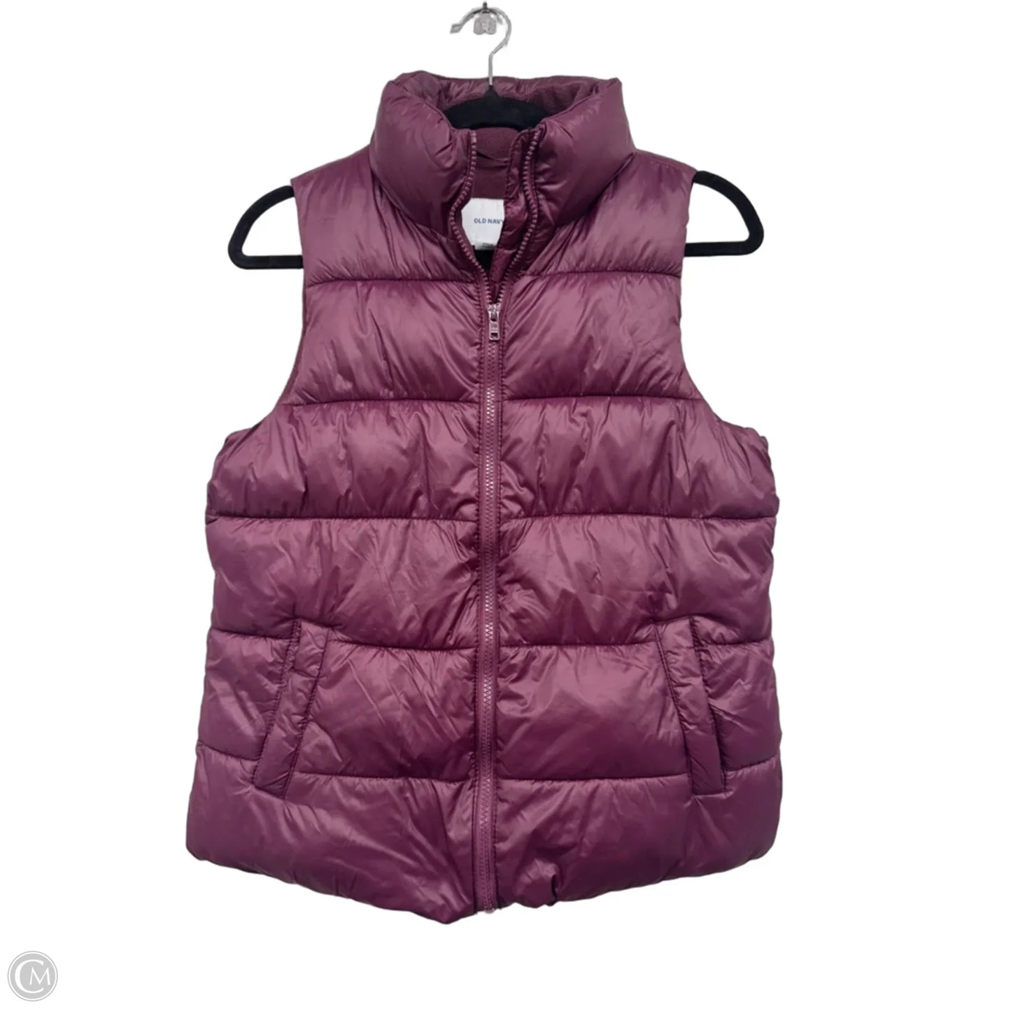 Vest Puffer & Quilted By Old Navy In Maroon, Size: S