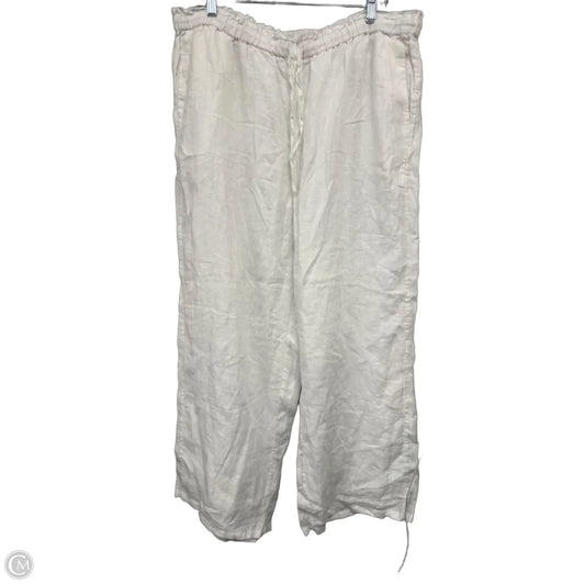 Pants Wide Leg By J. Crew In White, Size: Xxl