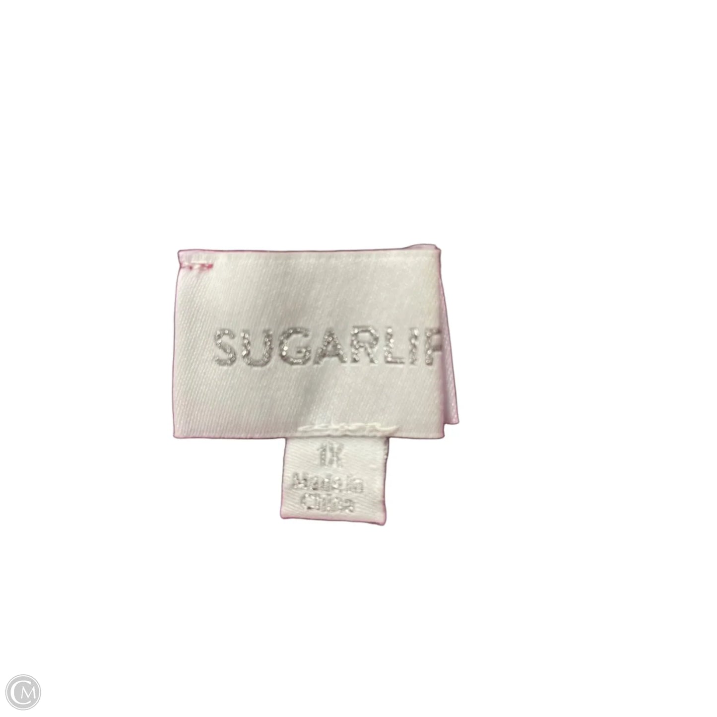 Dress Casual Maxi By Sugar Lips In Orange & Purple, Size: 1x