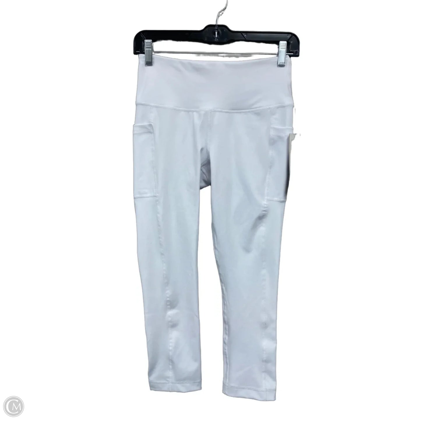 Athletic Leggings By 90 Degrees By Reflex In White, Size: S