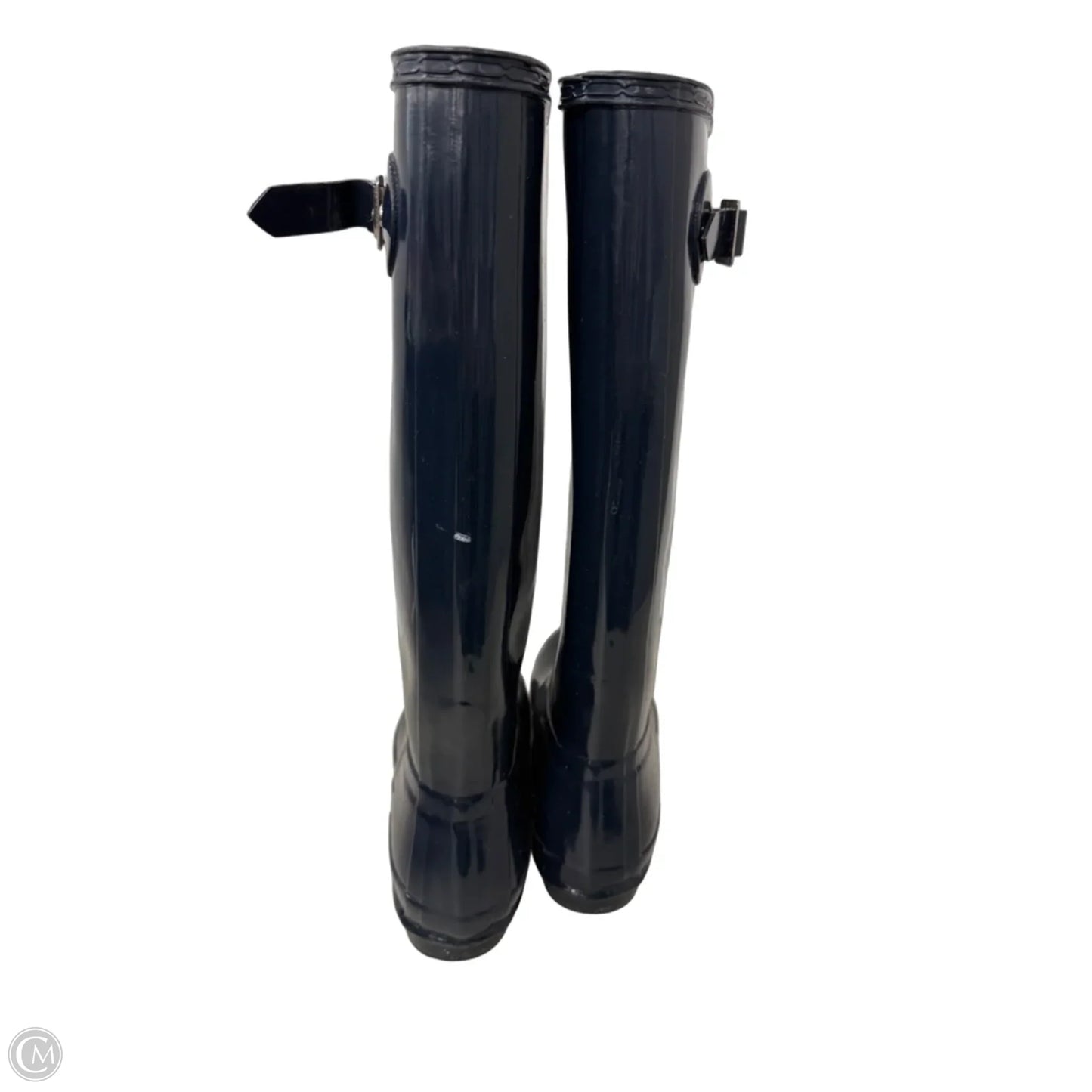 Boots Rain By Hunter In Navy, Size: 9