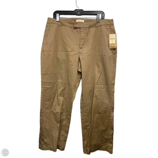 Pants Chinos & Khakis By Coldwater Creek In Tan, Size: 16