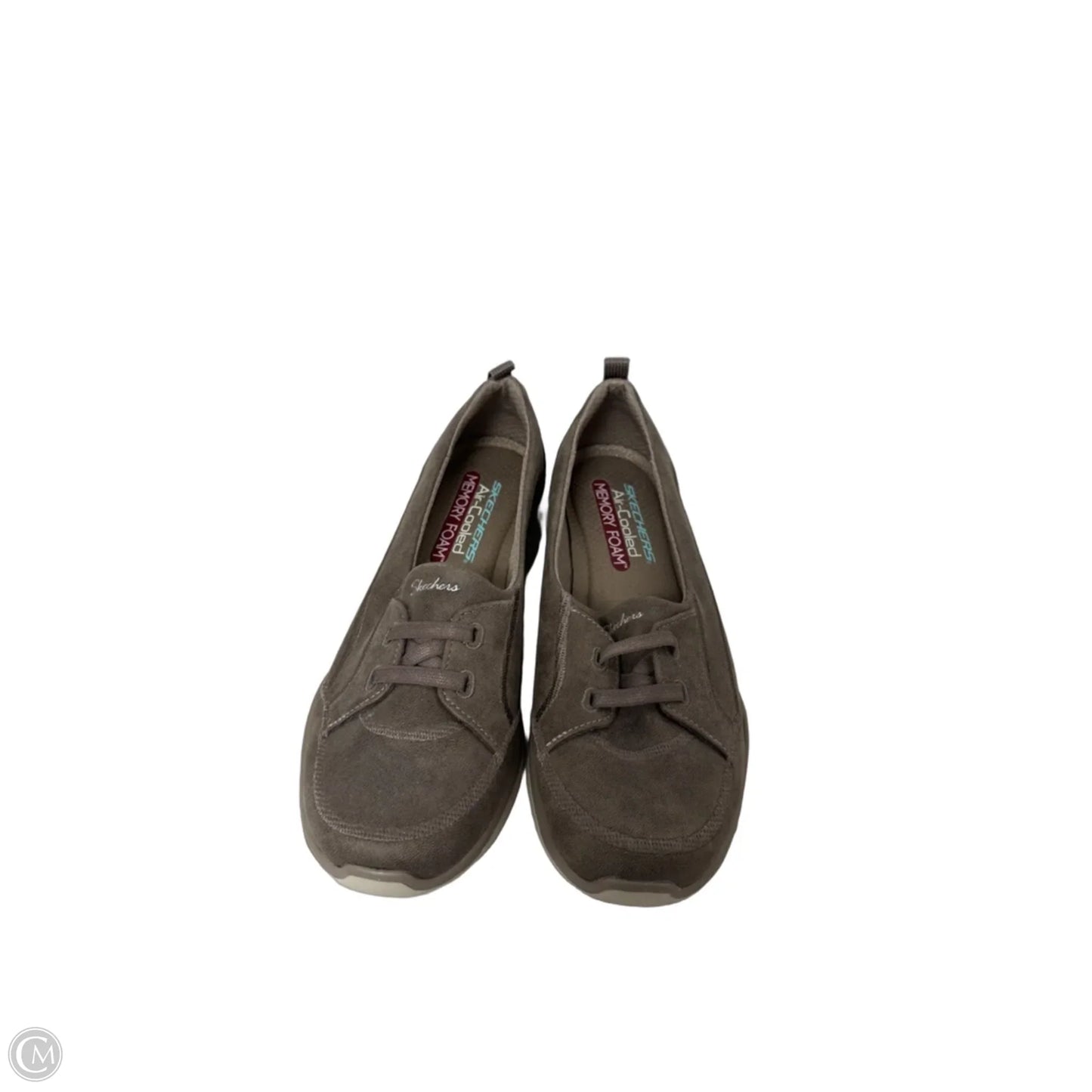 Shoes Sneakers By Skechers In Taupe, Size: 8.5