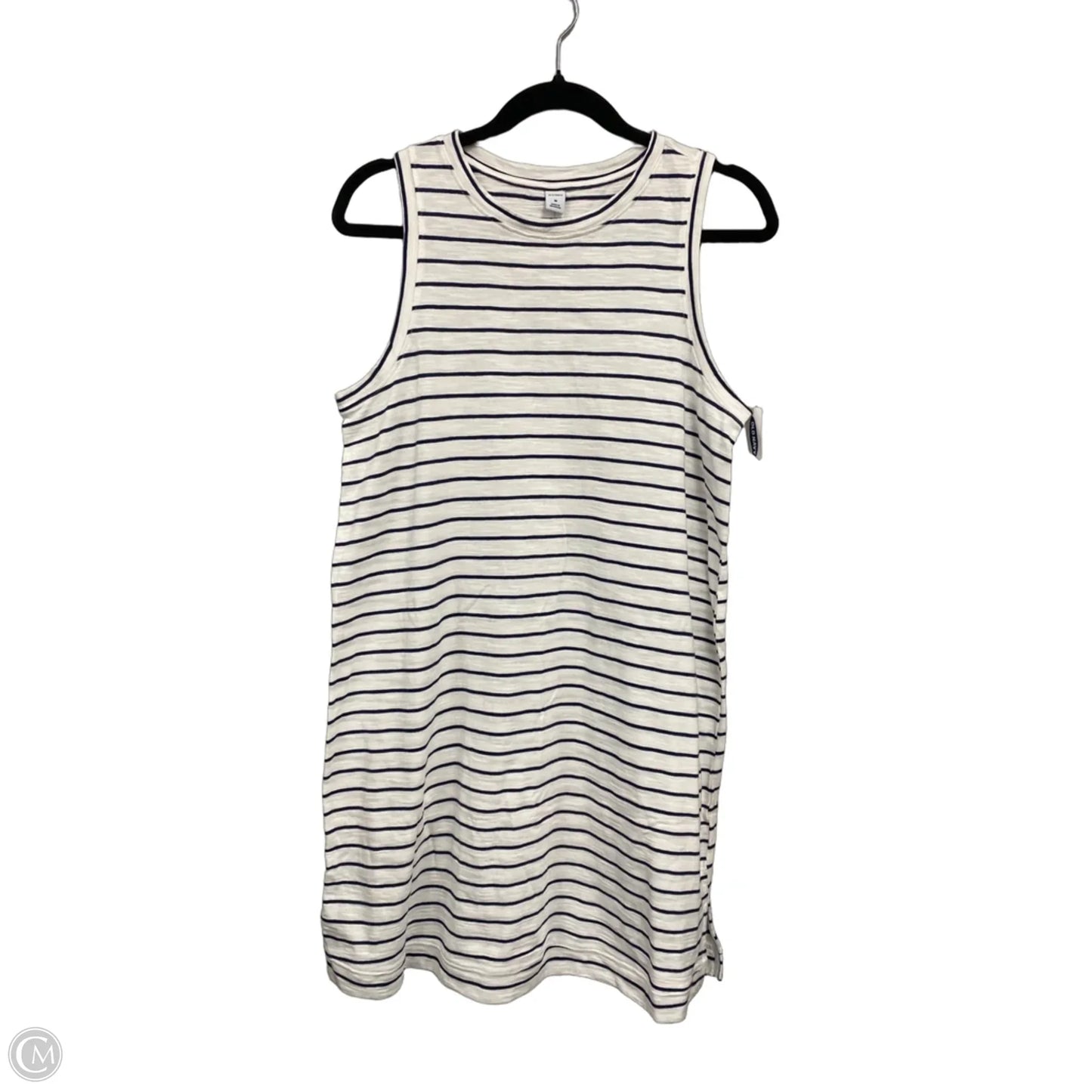 Dress Casual Short By Old Navy In Blue & White, Size: M