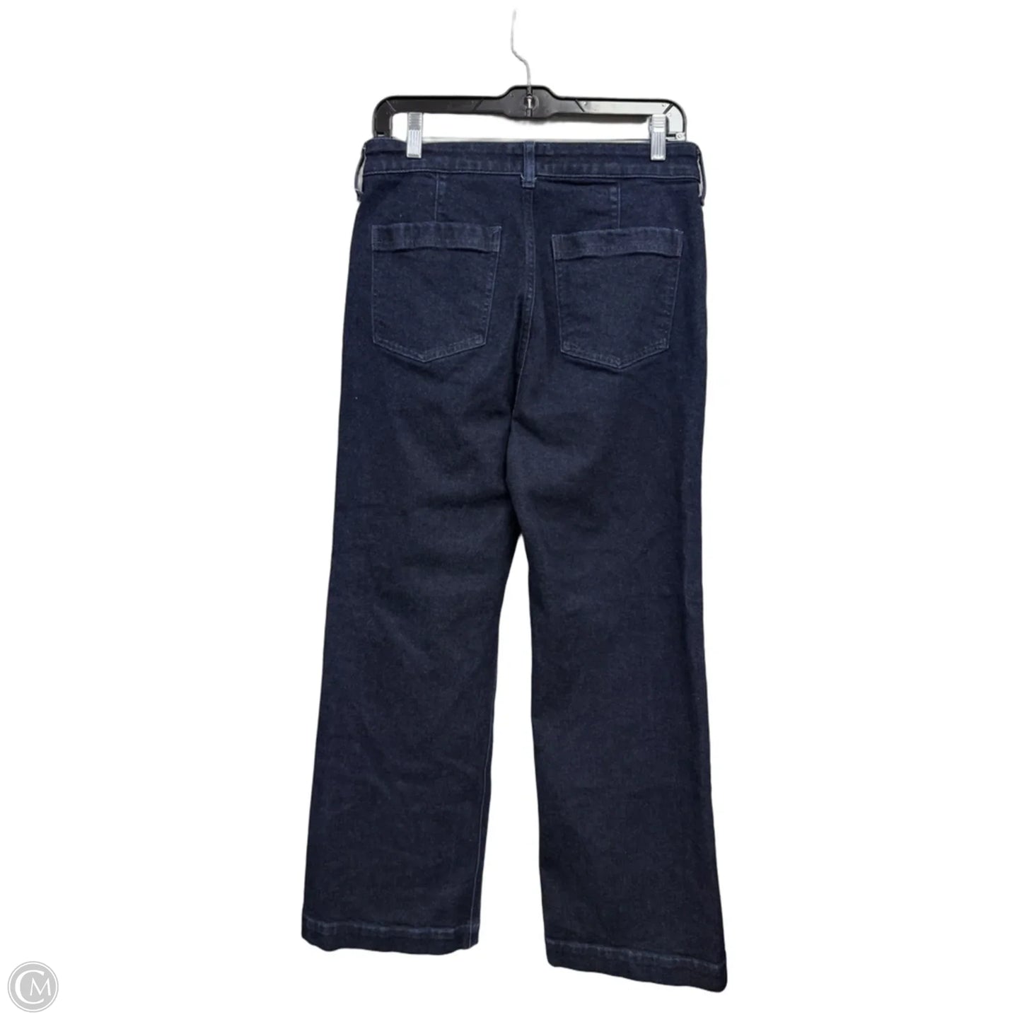 Jeans Wide Leg By J. Crew In Blue, Size: 8