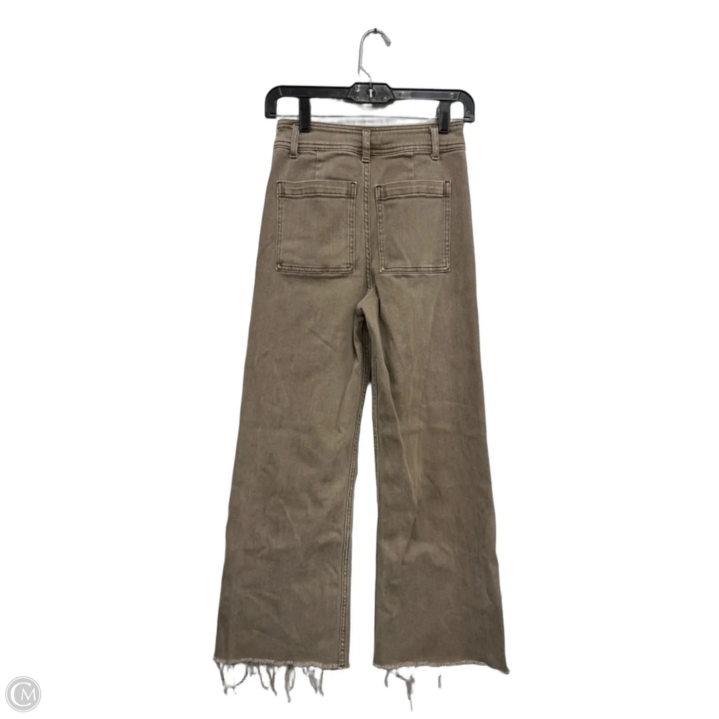 Jeans Flared By Miou Muse In Brown, Size: S