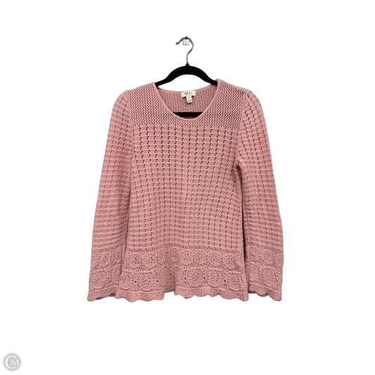 Sweater By Style And Company In Pink, Size: M
