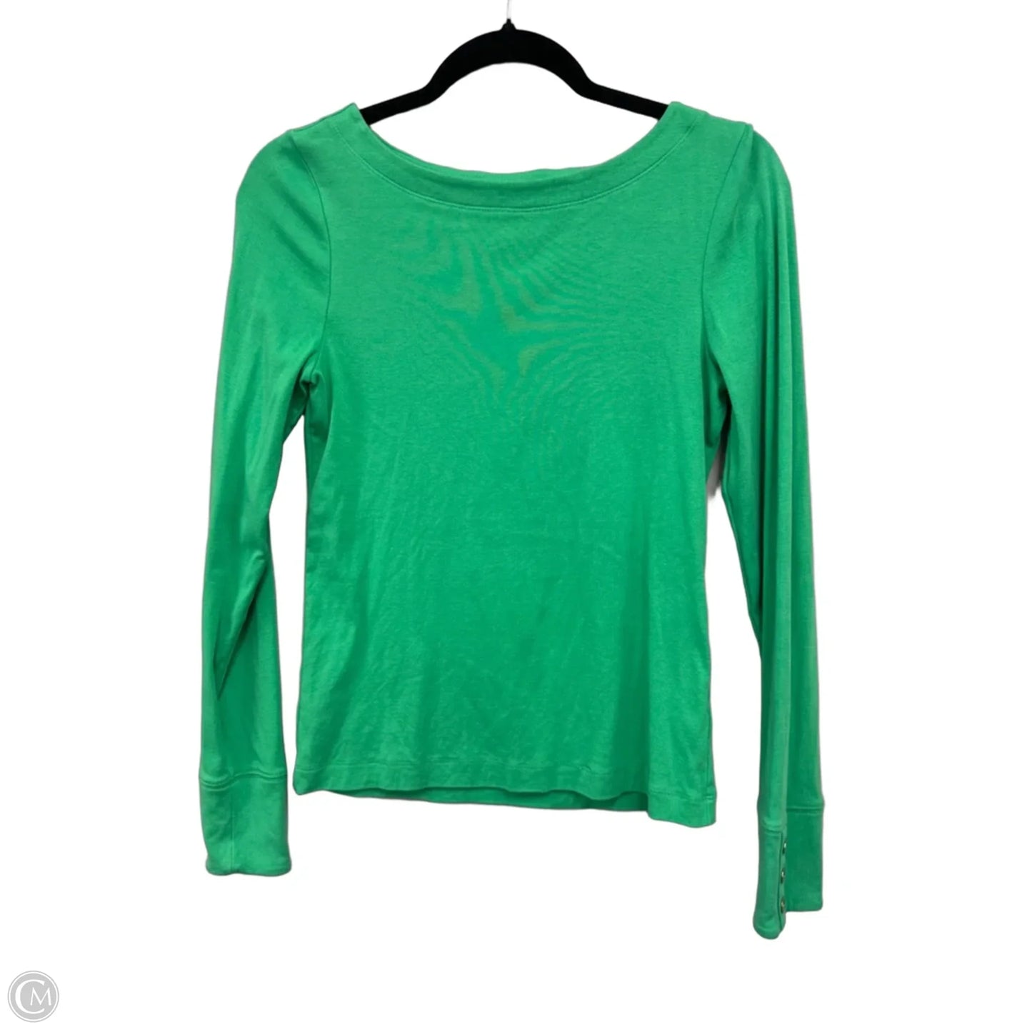Top Long Sleeve Designer By Lilly Pulitzer In Green, Size: S