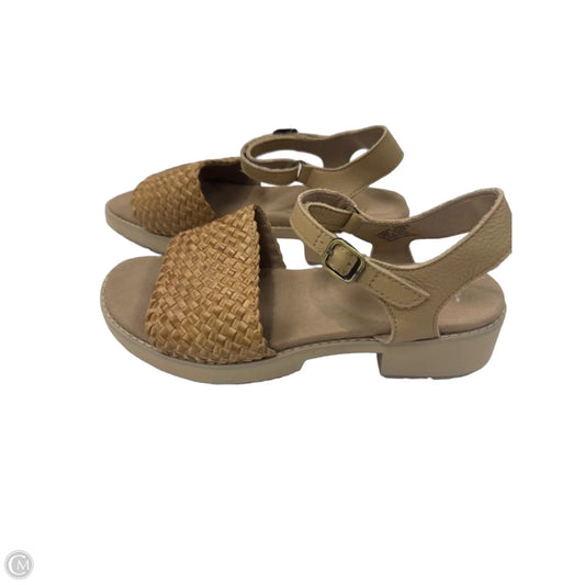 Sandals Heels Block By Munro In Tan, Size: 8.5