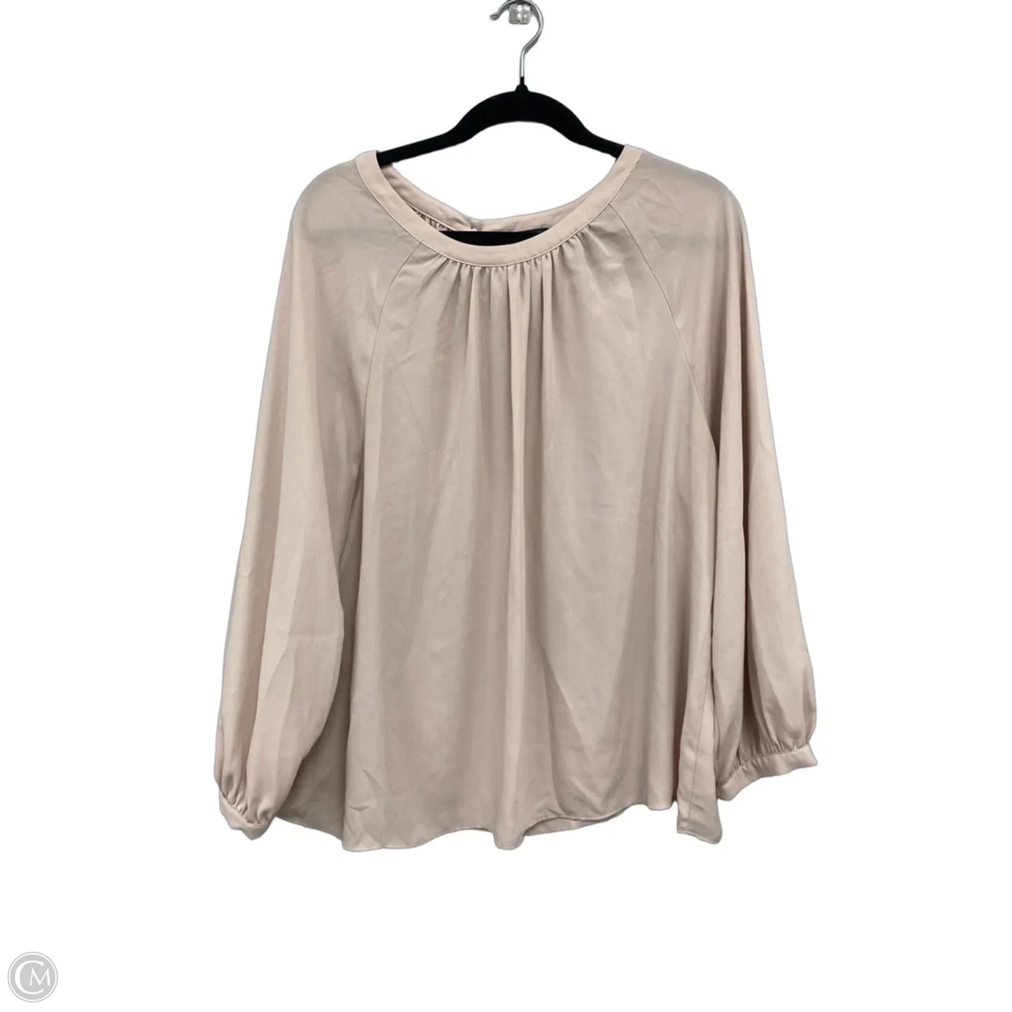 Top Long Sleeve By Ann Taylor In Mauve, Size: Xl