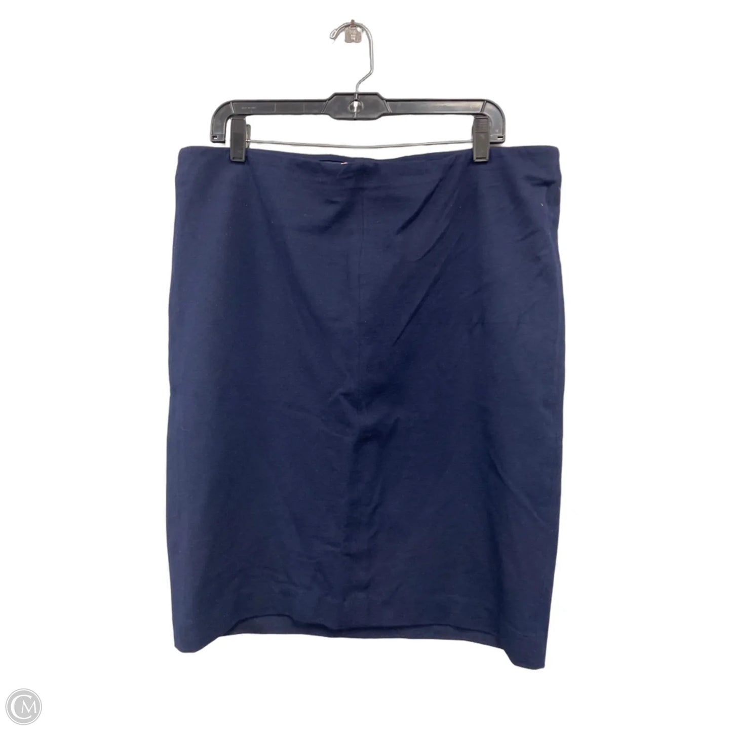 Skirt Midi By Philosophy In Navy, Size: Xl