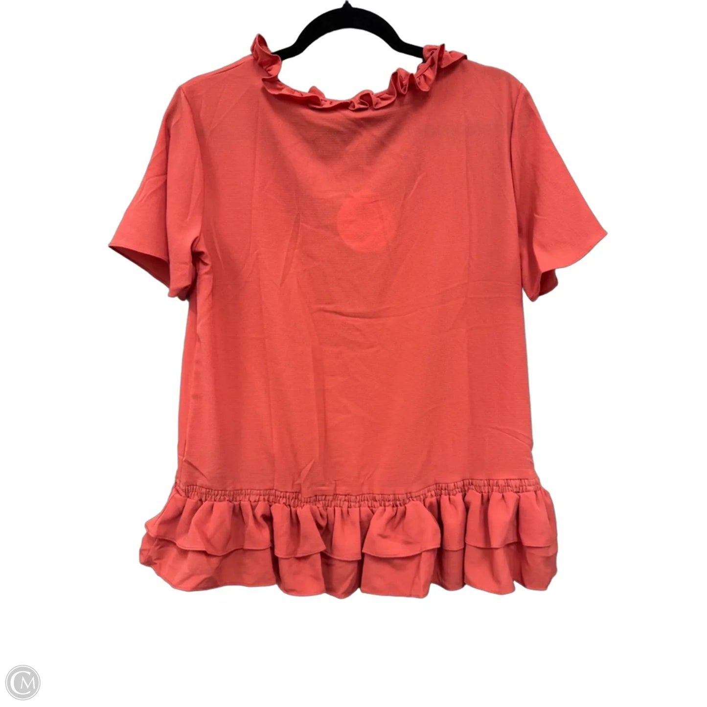 Top Short Sleeve By Umgee In Coral, Size: S