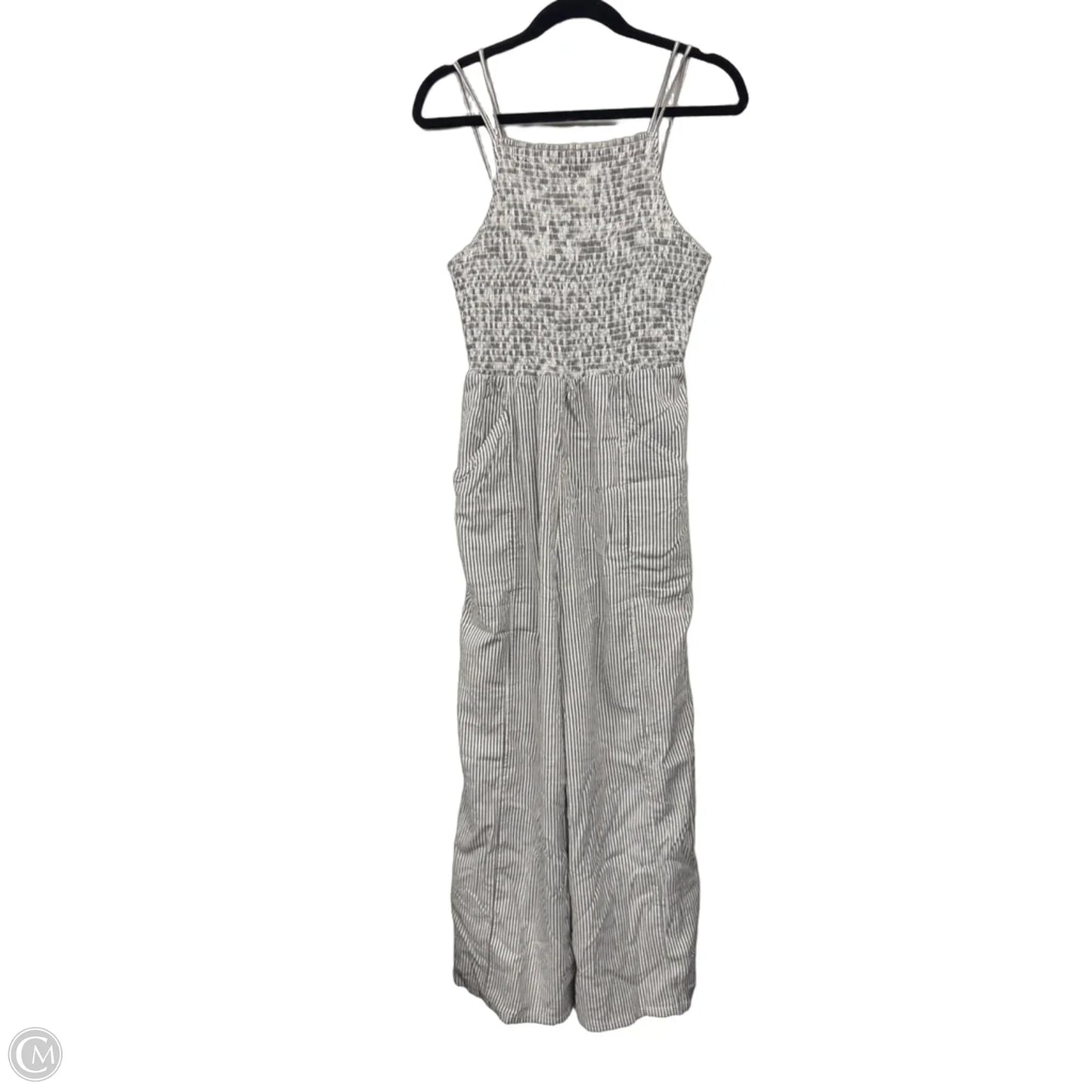 Jumpsuit By American Eagle In Grey & White, Size: L