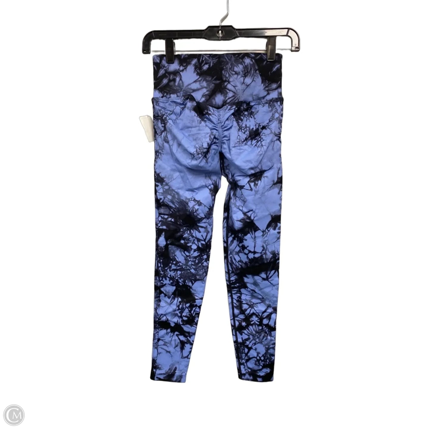 Athletic Leggings By Clothes Mentor In Black & Blue, Size: S