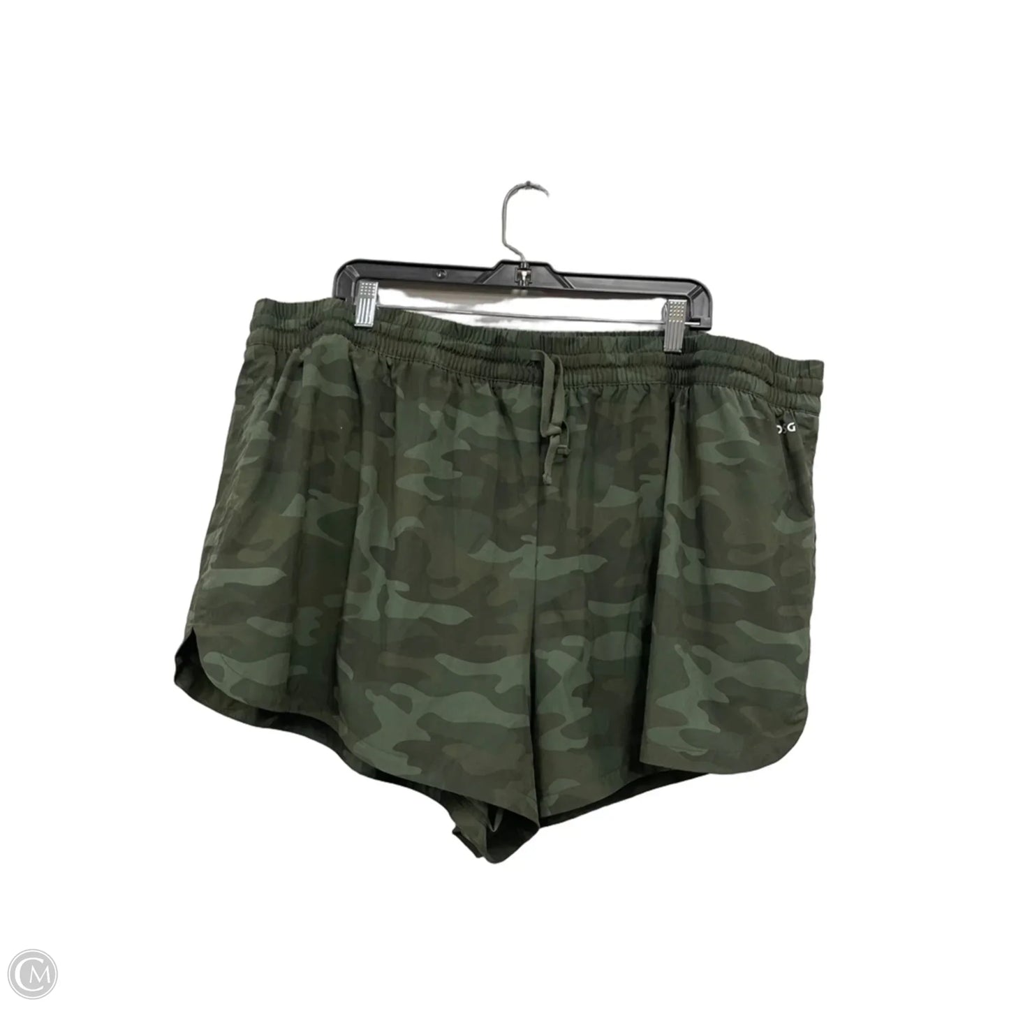 Athletic Shorts By Dsg Outerwear In Green, Size: 3x