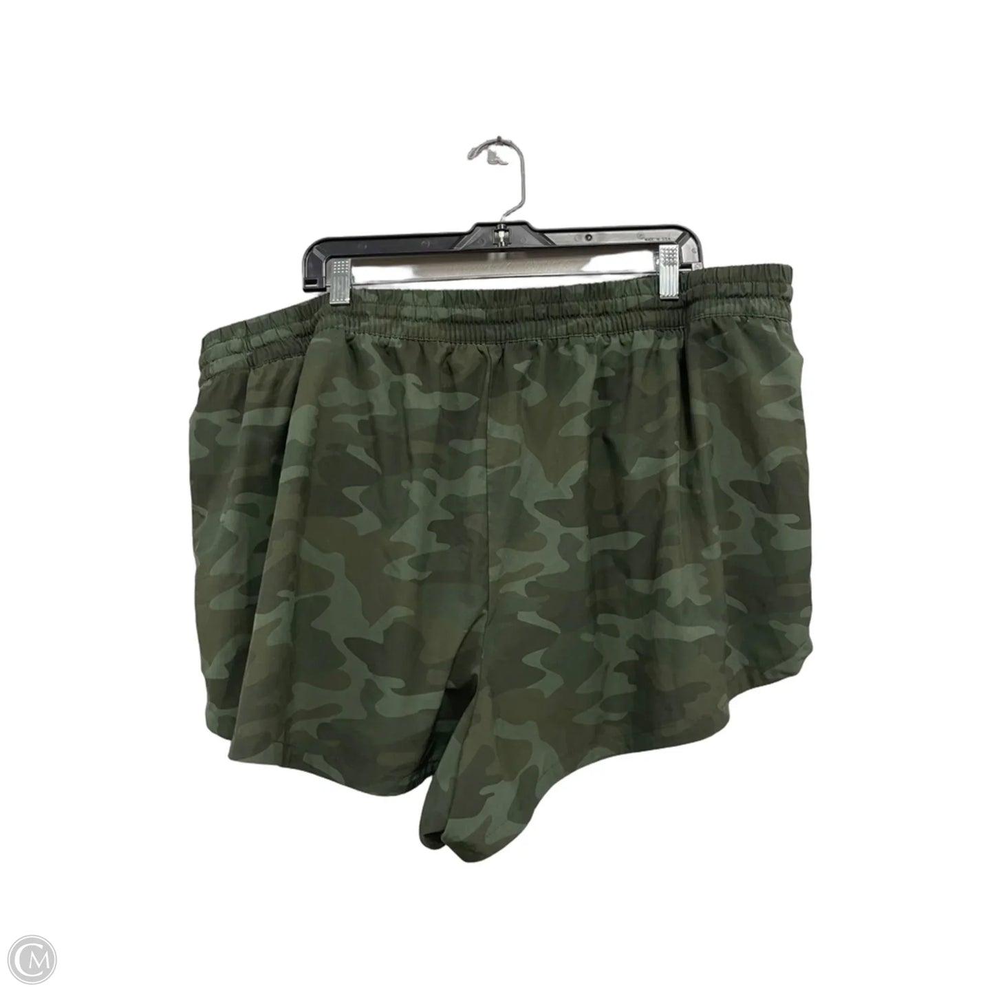 Athletic Shorts By Dsg Outerwear In Green, Size: 3x