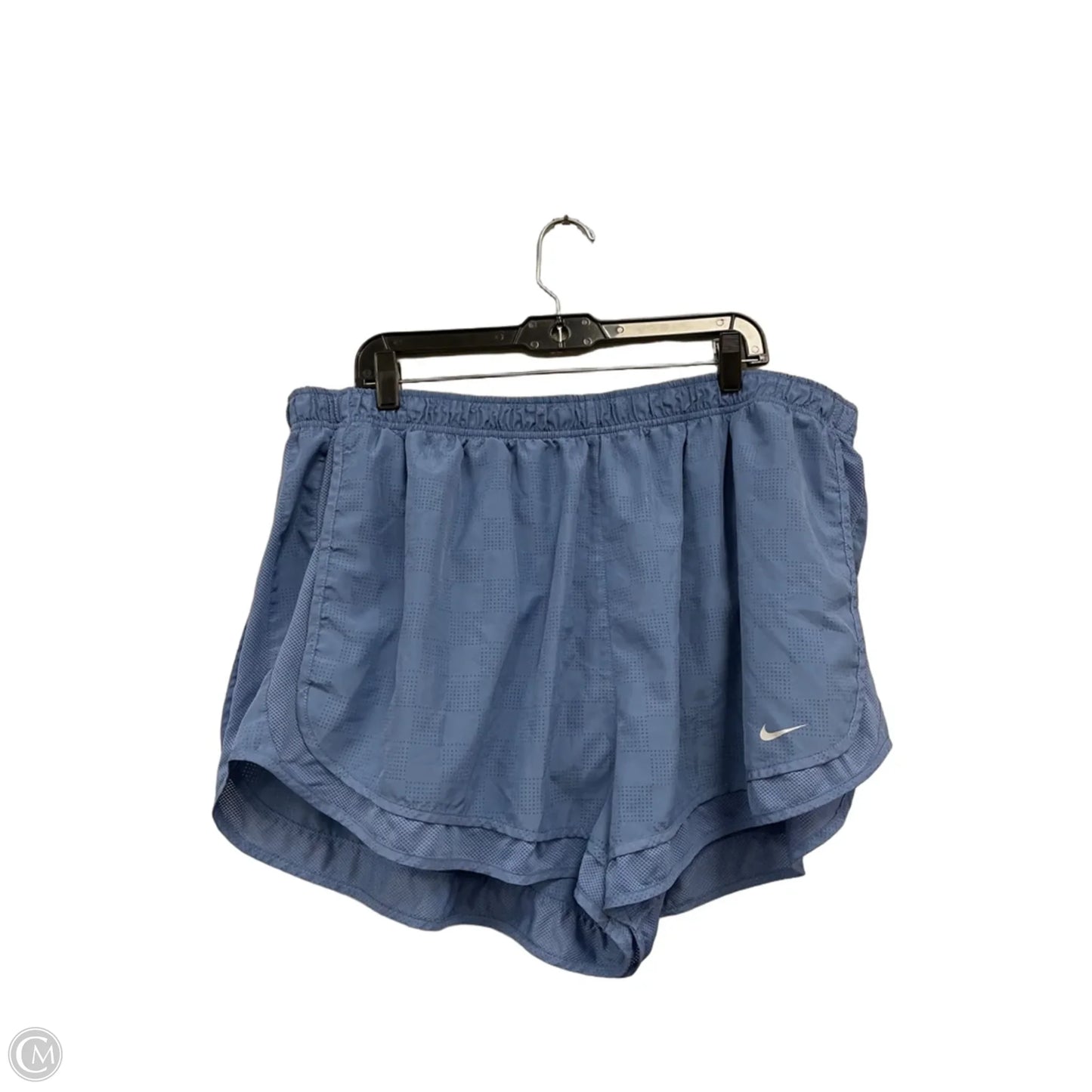 Athletic Shorts By Nike Apparel In Blue, Size: 3x
