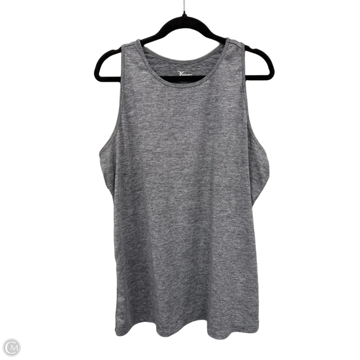Athletic Tank Top By Old Navy In Grey, Size: Xxl